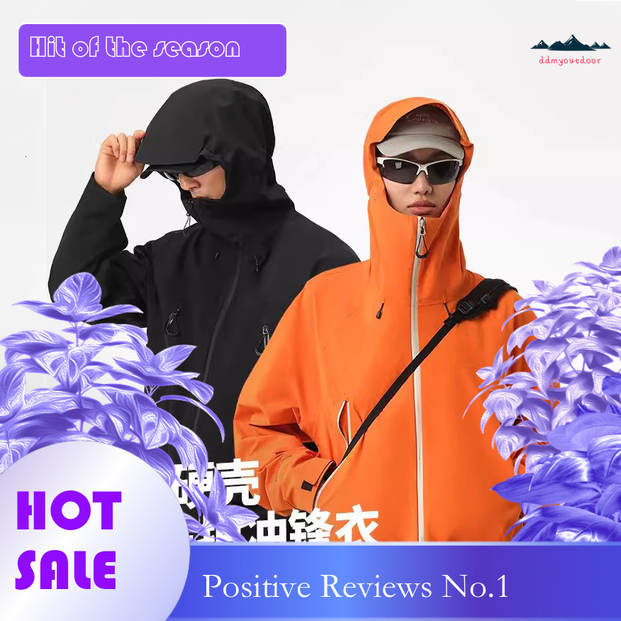 Ddmyoutdoor Bx Hetong Women S New Spring Autumn Dupont Three Proof Windproof And Waterproof Mountaineering Men S Stormtrooper Clothes Jackets