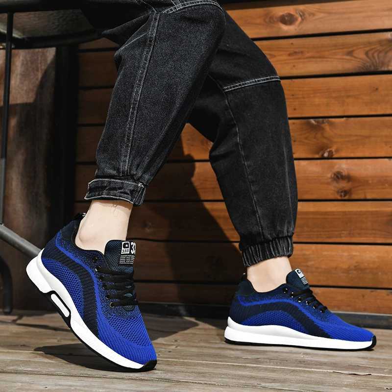 Soft Breathable Elevator Fashion Height Increase for Men Sneakers Casual NEW top Lift Sport Shoes Sole+Insole 6CM Taller Man Z250221