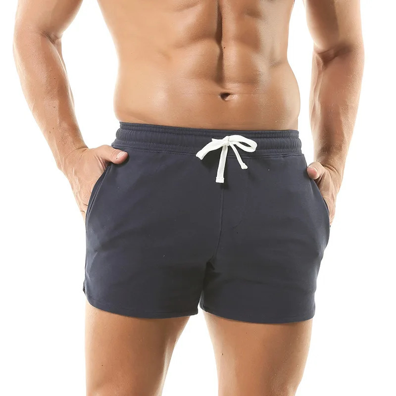Summer Men Cotton Casual Shorts Quick Dry Gym Basketball Shorts Sport Running Shorts Man Crossfit Fitness Sweatpants Men Clothes 250217
