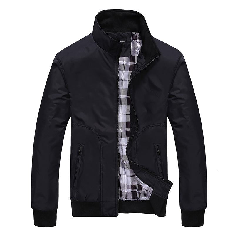 Spring and Autumn Mens Large Mens Pilot Jacket Baseball Coat Sweatshirt