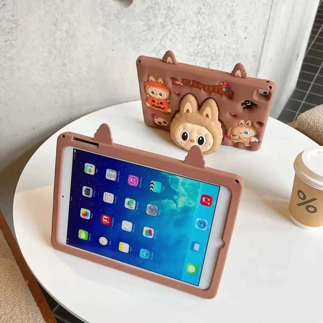 New Arrival Kids Case for iPad Pro 11 10th pro 10.5 9.7 Air 11 5 4 3 2 1 Labubu Cover for 10.2 9th 8th 7th 6th 5th 9.7 mini 7 6 5 4 3 2 1 T250221