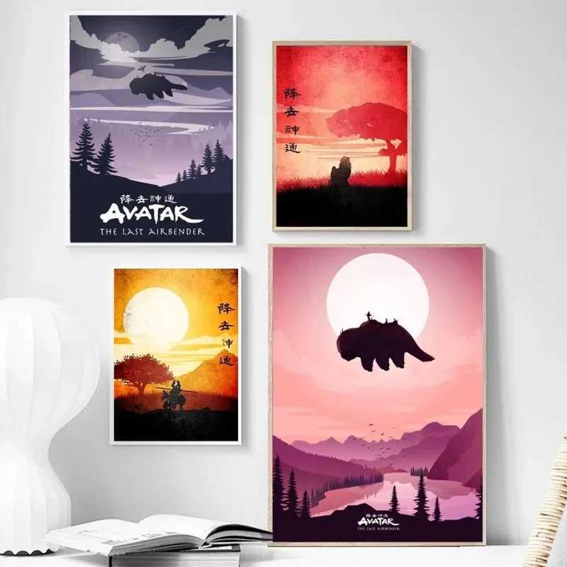 ic Anime Avatar The Last Airbender Posters Canvas Painting HD Print Wall Art Pictures Gifts For Living Ro He Decoration Y250218