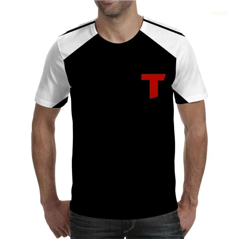 Men's 3D Printed Short Sleeve Soccer T-shirt, services.com Tsubasa Anime, Hyuga Animation Cosplay Jersey, Economy, Designer Clothing