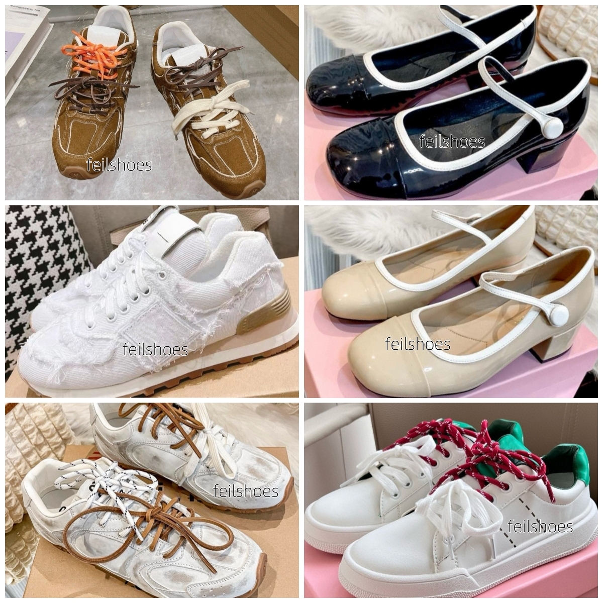 Designer Shoes Women Flats Trend Sneakers Round Toe Lace Up Running Shoes Durable Low Luxury Hiking Shoe Suede Outdoor Trainer Casual Boardshorts Mary Jane Shoes