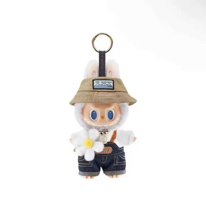 Labs The Monsters Wild Spring At Home Mystery Box Doll Kawaii Labs Keyring Christmas Gift Kids Toys T250222