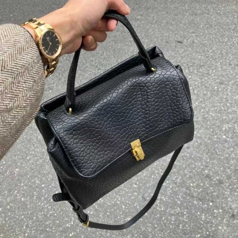 Fashion Personali Solid Top-Handle Bag 2025 All Match Off Lady Wens Handbags Y2k Trendy Japanese Shoder Crossbody Bags Z250318