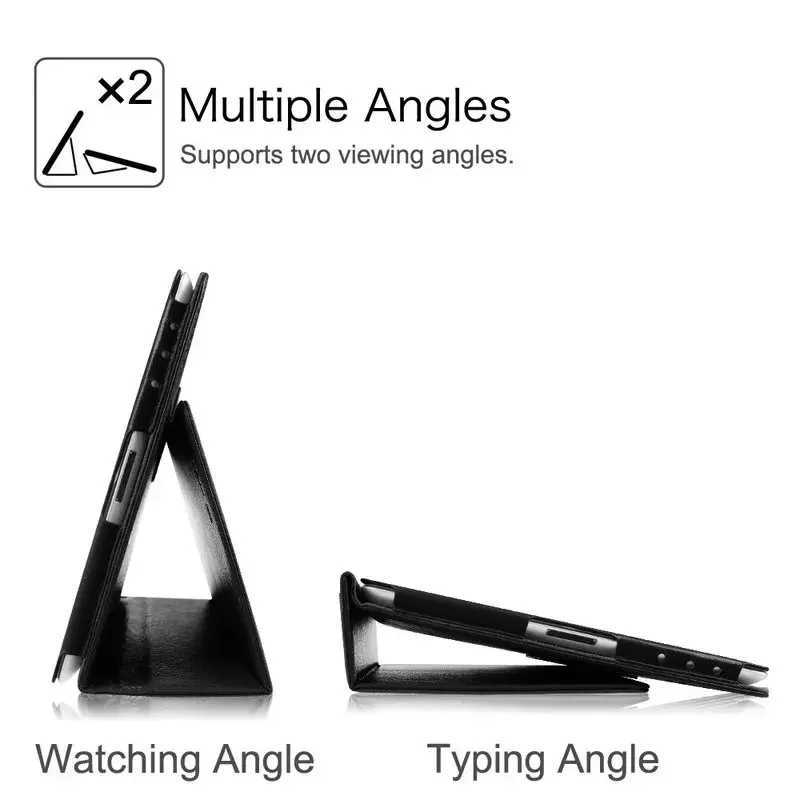 Case for iPad 9.7 2017 2018 5/6th 10.2 7th 8th 9th Gen Cover PU Leather iPad case Air 1/2 Air 11 4th 5th 10.9 Protective Case M250221