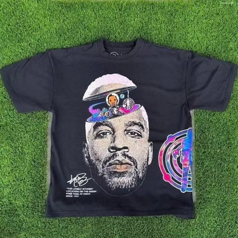 Men's T Shirts Y2K Harajuku Shirt 100% cotton Woman Tees Loose Hip Hop Gothic Graphic Print Oversized Tshirt Punk Short Sleeved Streetwear Casual