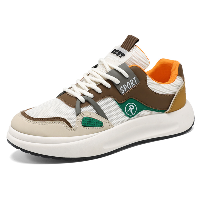 2025 Spring summer Men shoes Casual Thick Sole Sneaker Increasing Cushioning Running Shoes Designer Footwear Free Shipping Footwear 39-44