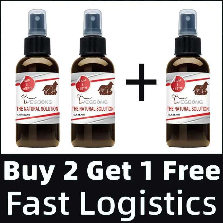 Tooth Dogs Remove Bad Breath Freshener Cats Oral Cleaning Dental Care Deodorization Spray Pet Supplies 30ml