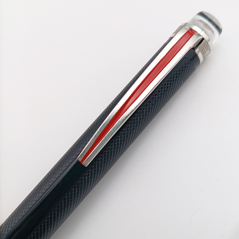 Mont Pens Ballpoint Pen Crystal Translucent Inlaid M Rollerball Pen Boligrafos Cute School Supplies