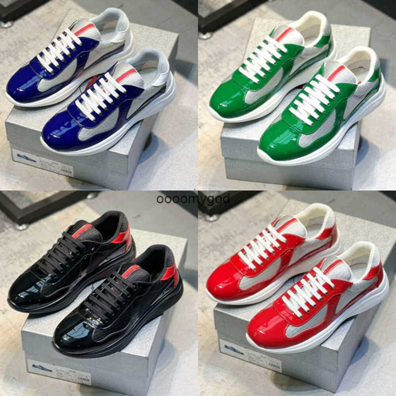 Brand Men Women America Cup Sneakers High-top Designer Fashion Casual Sports Shoes High Quality Net Cloth Leather Rubber Outdoors Size 38-46