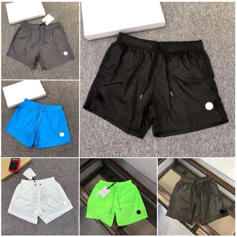 Designer Summer Men Nylon Swin Shorts Fashion Gentleman Sidet Latera