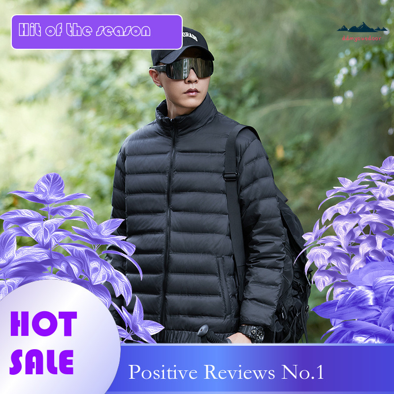 Ddmyoutdoor Outdoor Men Women Liner For Sports And Leisure Stand Up Collar Lightweight Down Jacket Warm Jacket Jackets