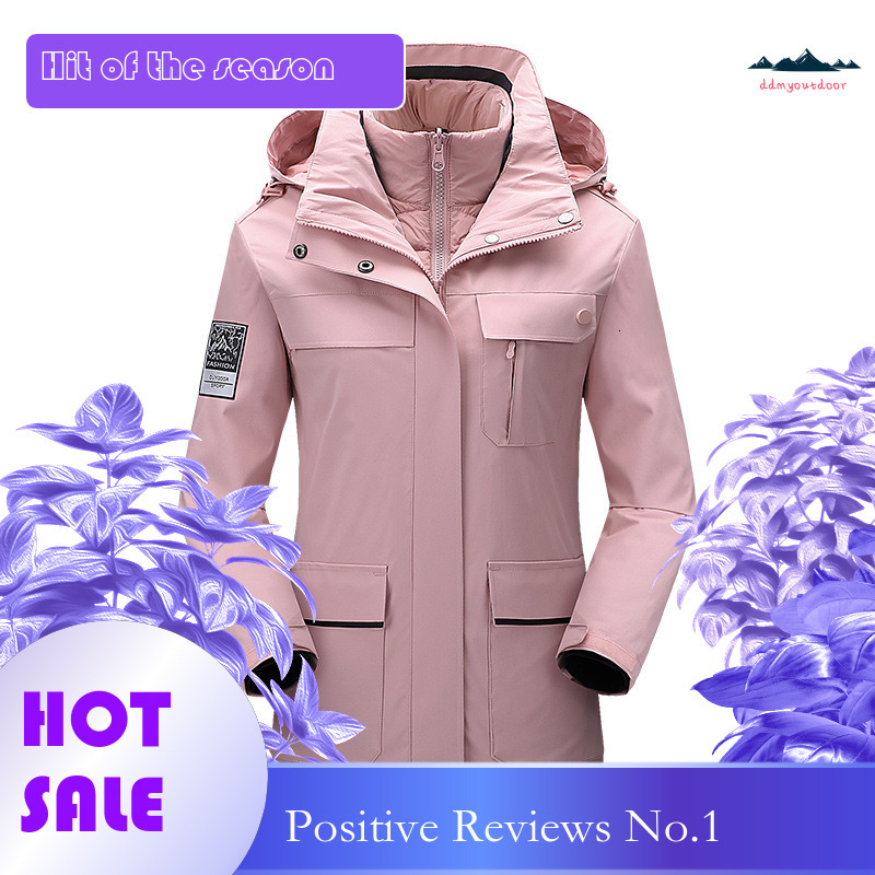 Ddmyoutdoor Winter Outdoor Assault Suit Men S Women S Three In One Detachable Jacket Windproof Waterproof Heated And Thickened Couple Two Piece Set Ja
