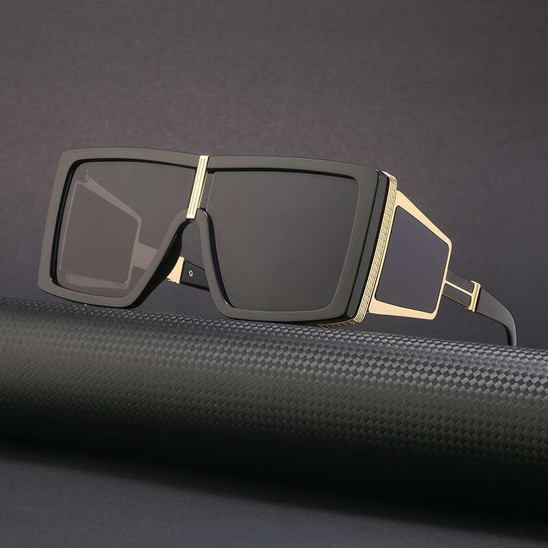 New steam punk style sun protection women, all around sunglasses for men, trend