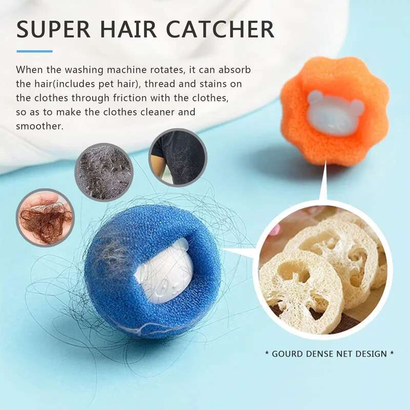 Reusable Ball Laundry Washing hine Filter Wool Sticker Cat Hair Remover Pet Fur t Catcher Home