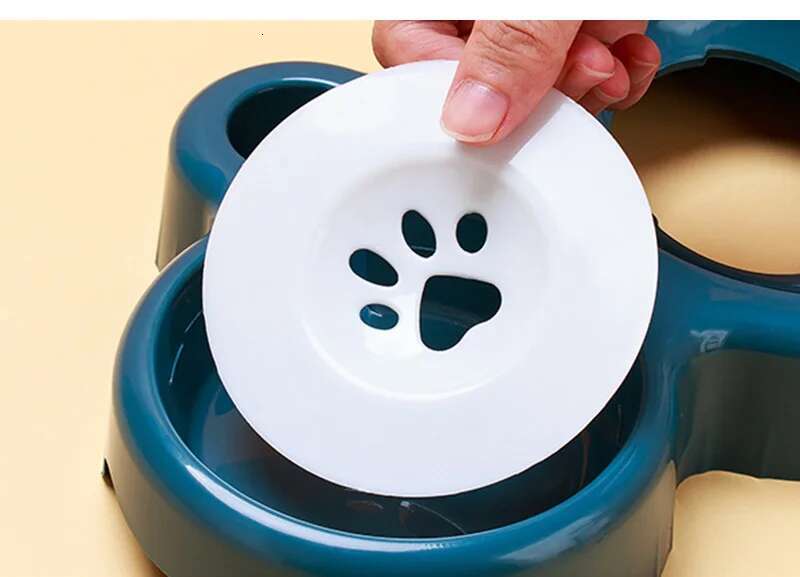 3 in 1 Feeder Automatic Water Dispenser Double Bowl for Small Dogs Cats Pet Food Container Cat Accessories