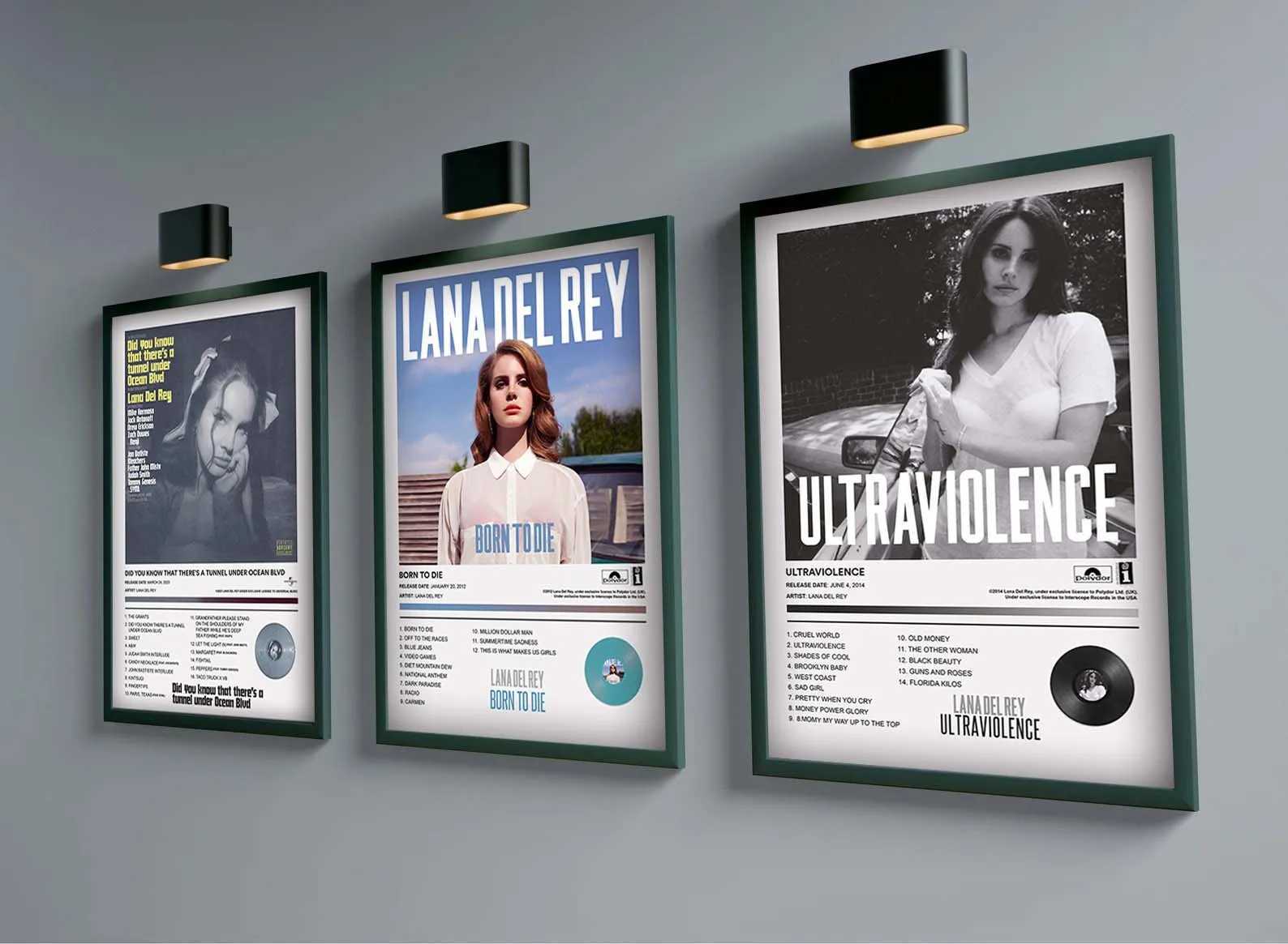 Lizzy Grant Album Poster Aesthetics Born from Death Rap Singer Hip Hop Canvas Wall Art ral Ro Decorative Gifts Y250218