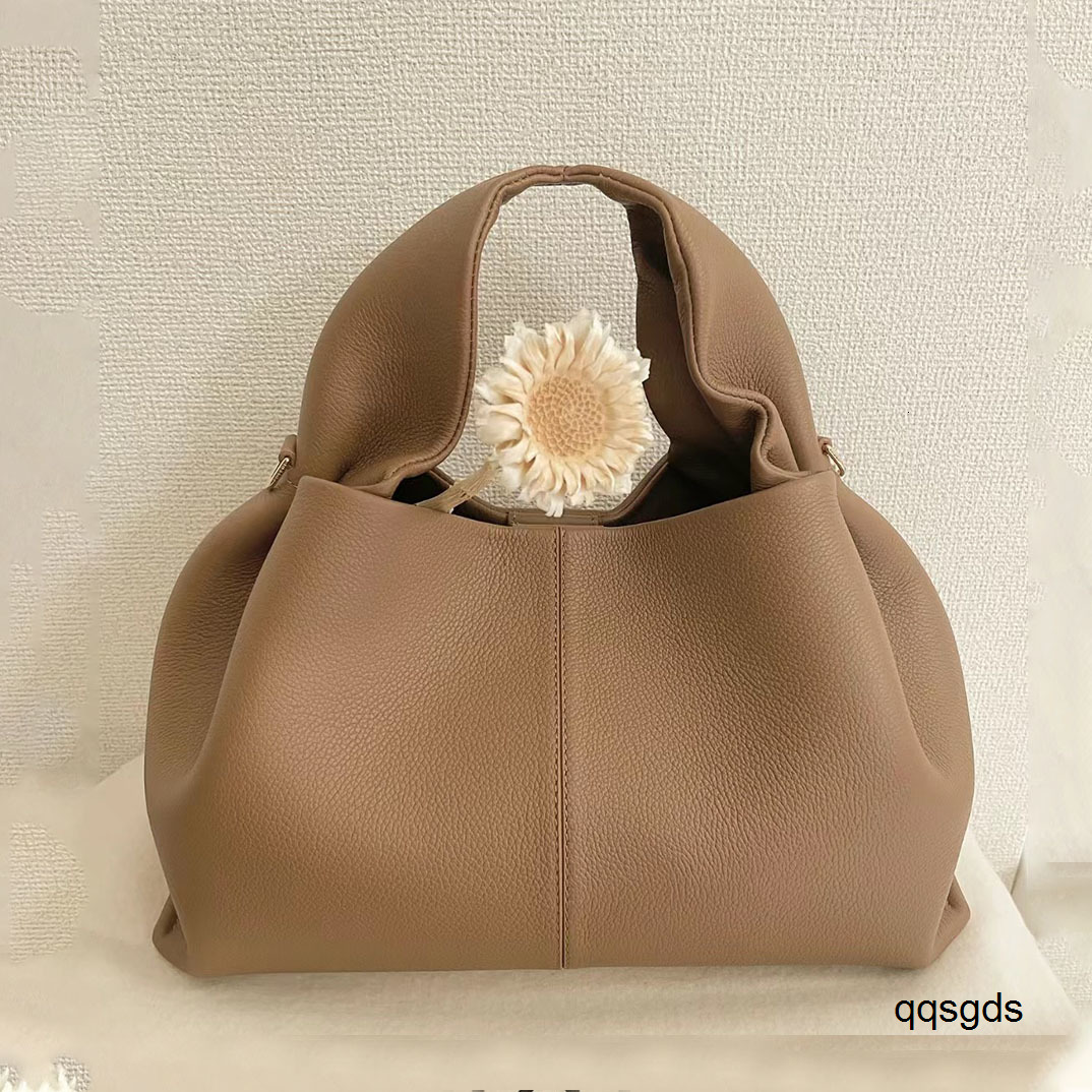 Top Quality Womens Shoulder Tote European Numero Neuf Designer Full-Grain Textured Leather Totes Handbag Dumpling Bag