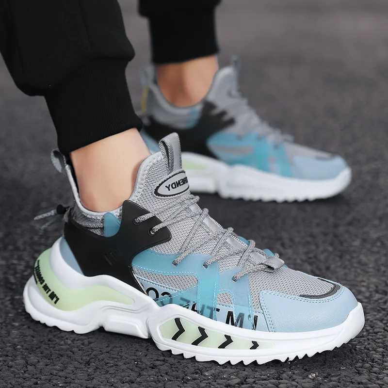 Fashion Mesh Casual Lac-up Men Lightweight Vcanize Shoes Walking Sneakers NEW top atillas Hbre Z250221
