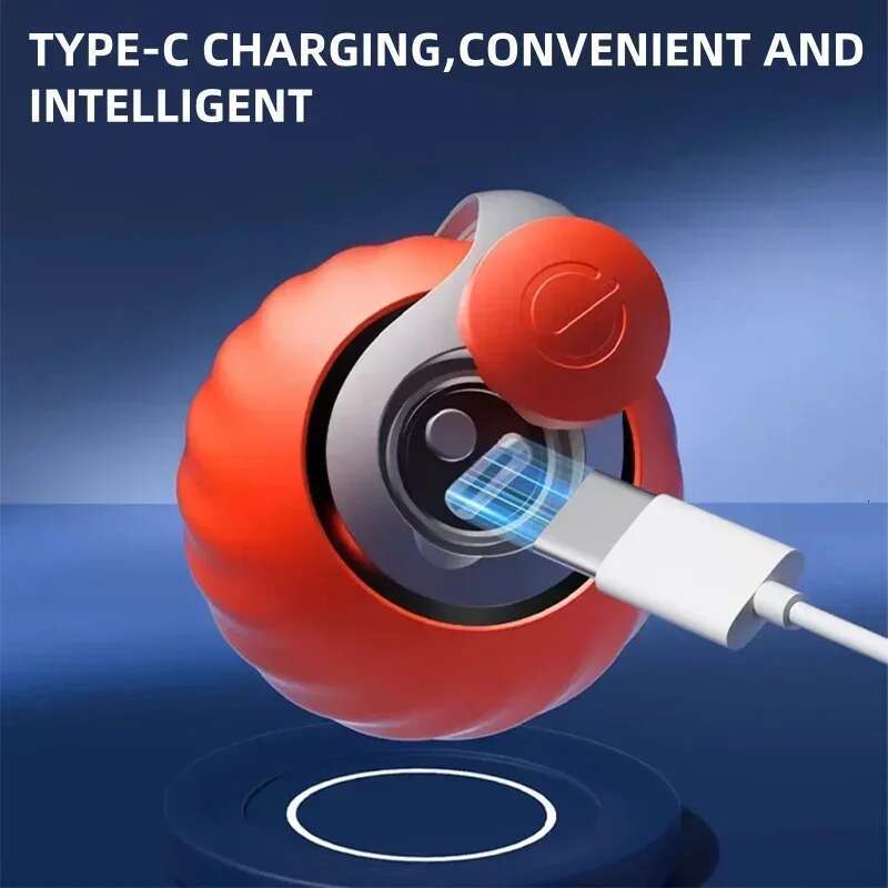 Smart Toy Electric Ball for Cats With Feather Teaser Intelligent Automatic Movement Active Scrolg Pet Toys Supplies