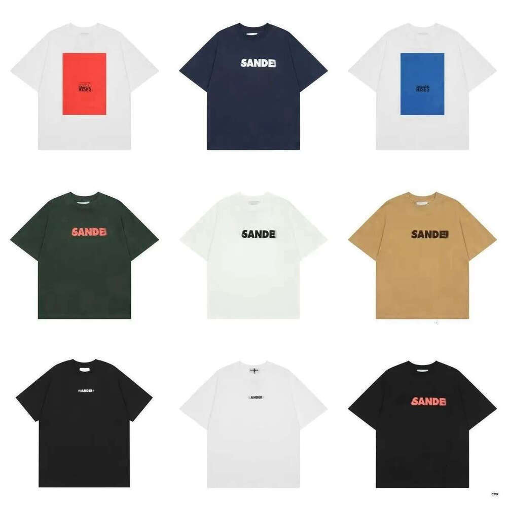 Designer jill sander Tshirts High Quality Fashion Classic Haikyuu Mens t Shirt Casual Women jill sanders Letter Printing Couples Simple Style Loose Short Sleeve fd4