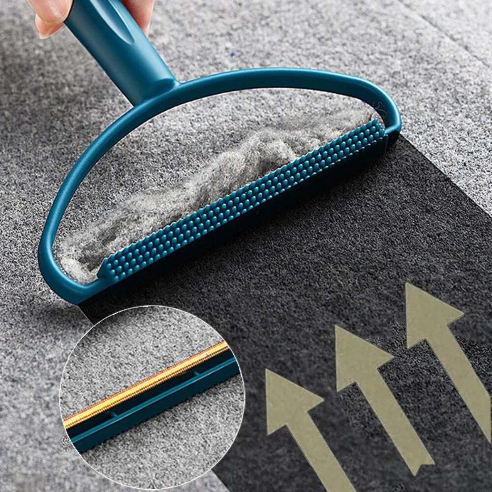 Remover Portable Silicone Double Side Hair Sweater Cleaner Wool Coat Grooming Brush Tool Pet Products