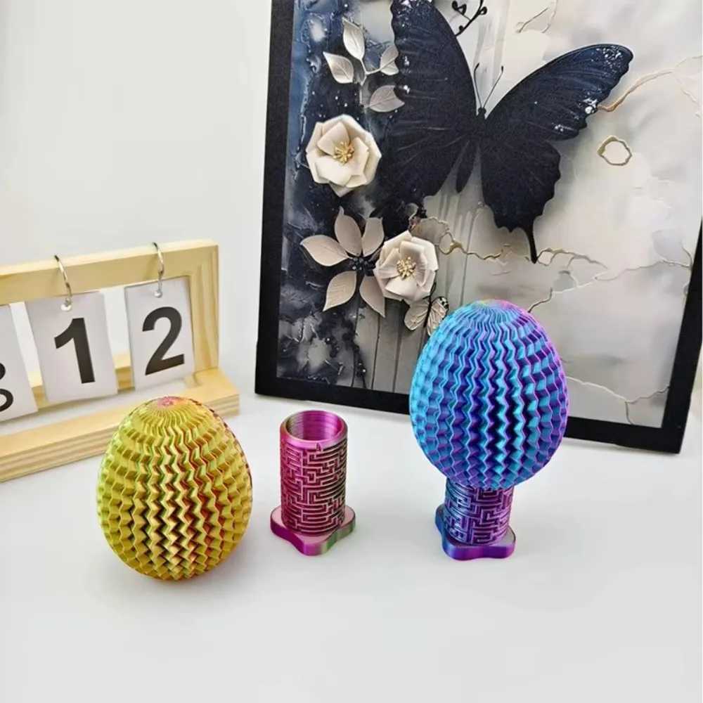 3D Printed Interactive Creative Money Maze Dragon Egg Gift Decorate Unlock Storage Box for Birthdays Free shipping