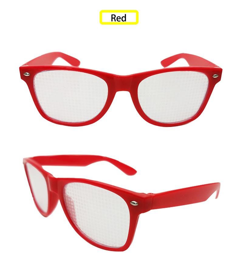 Black tech internet celebrity Valentine's Day gift, love light diffraction special effects glasses, creative fireworks sunglasses