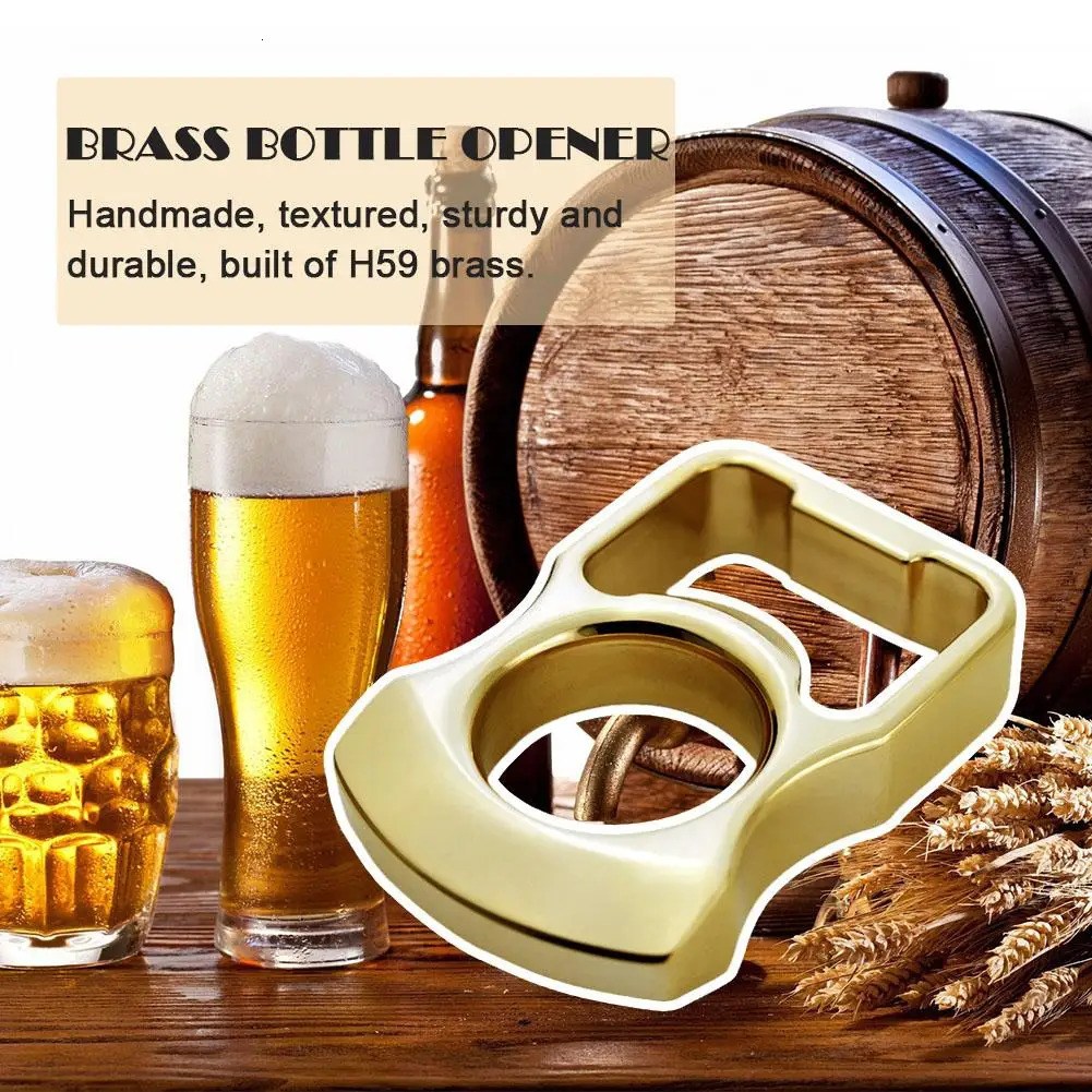Can Opener Adjustable Bottle Opener Stainless Steel Opener Kitchen Beer Grip Accessories To Brass Manual Cap Easy 250221