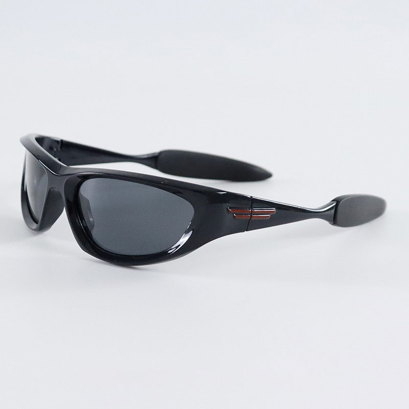 2025 New European and American Cross border Retro Y2K Technology Cool Sunglasses Cyberpunk Functional Style Fashion Sunglasses