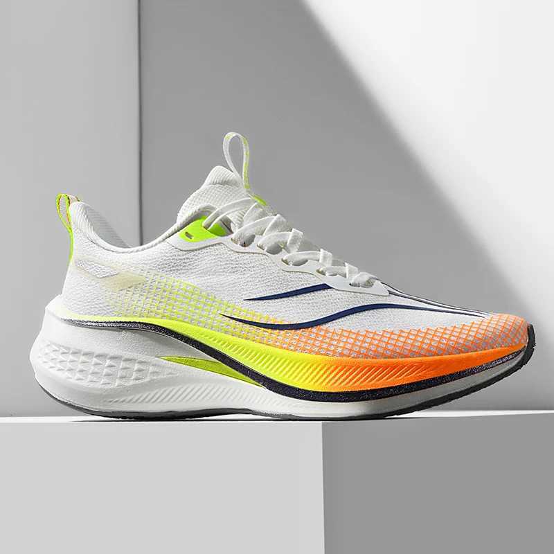 Marathon Air Cushion Carbon Plate Sports Running Shoes hot Men Breathable Lightweight Cfortable Athletic Tennis Sneakers Footwear Z250222