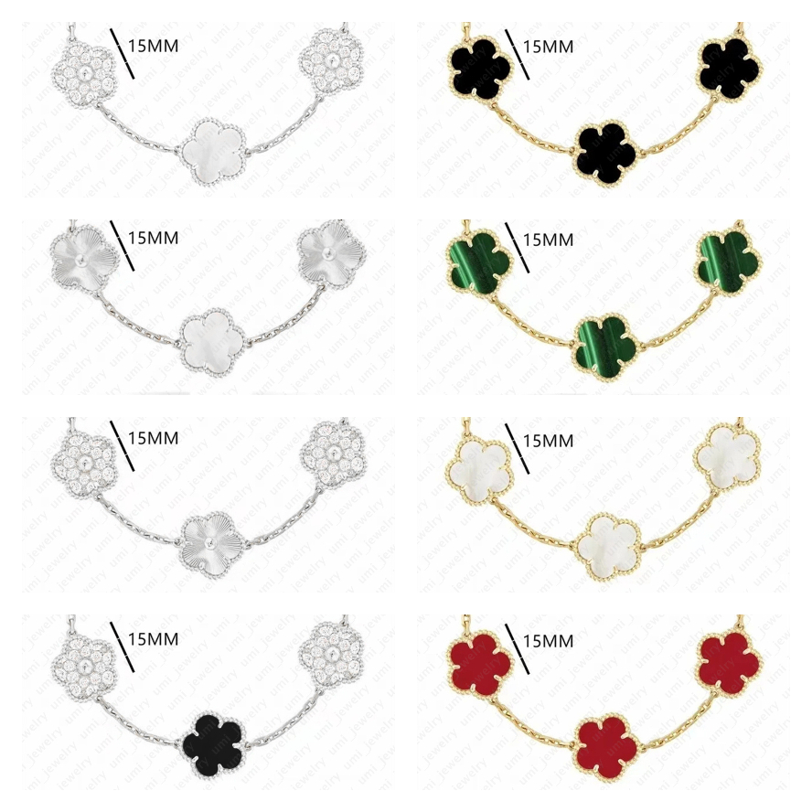 bracelet designer for women Silver Plated designer accessories Athleisure Stainless Steel flower bracelet charm bracelet clover bracelet designer gifts for girl