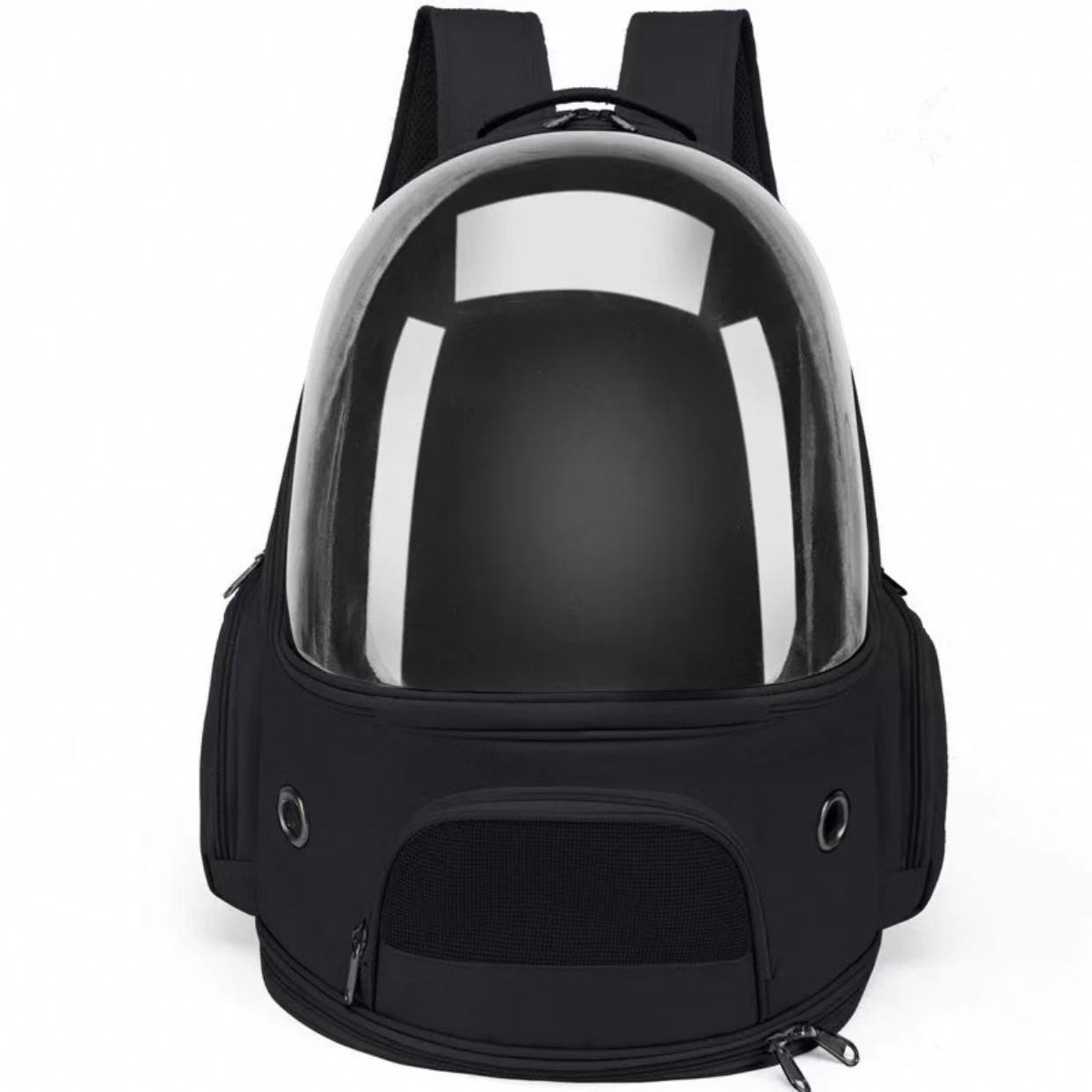 Cute Pet Backpack Outdoor Large Capacity Breathable Pet Bag Cat Transparent Small Dog Space Cabin Dog Backpack