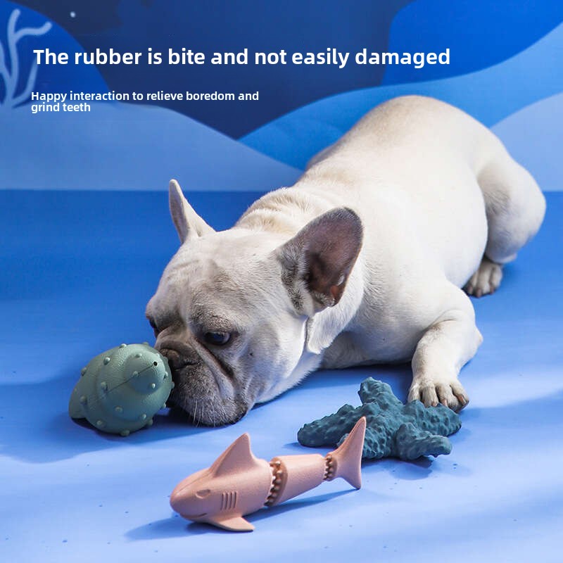 Dog Toys for Aggressive Chewers, Interactive Dog Chew Toys for Large Dogs, Indestructible Squeaky Dog Toys to Keep Them Busy, Tough Dog Toys for Mediu