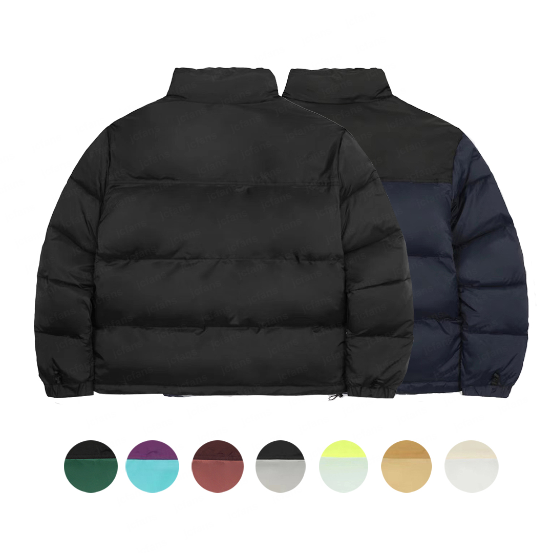 Puffer Jackets Down Cotton Mens Womens Jacket Designer Coat Zipper Patchwork Embroideried Letters Pockets Winter Outdoor Bodywarmer S-4XL
