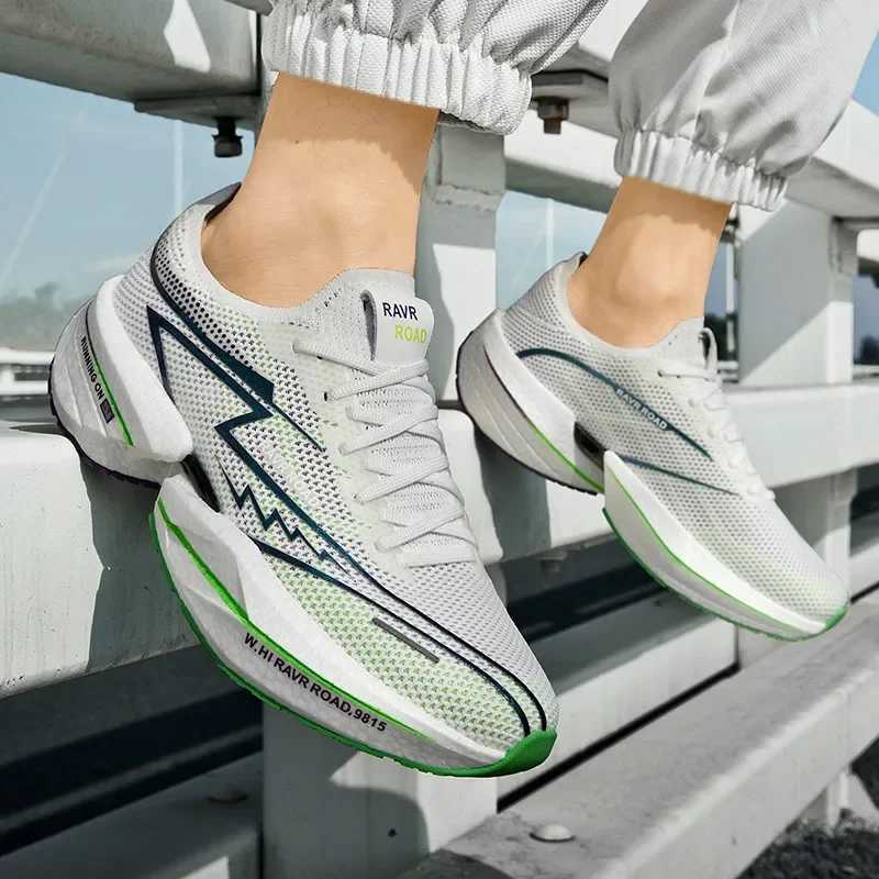 hot Marath Running Shoes High-quality Outdoor Joging Brand Designer tralight Road Sneakers Supercritical EVA Cushiing N-slip Z250307