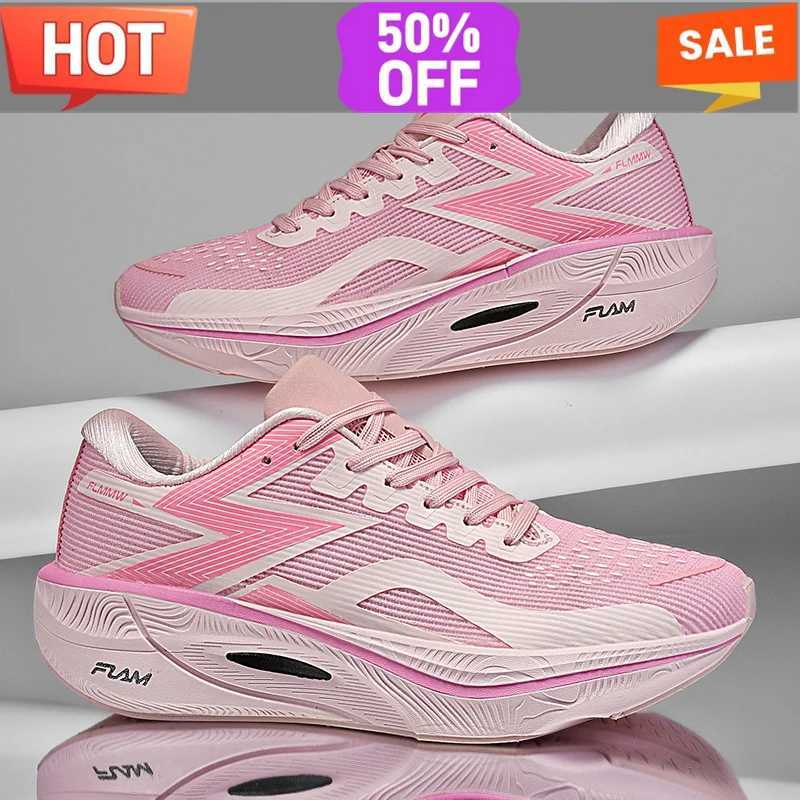 Air hot Cushion Running Sports Shoes Men Casual Marathon Carbon Plate trght Wens Cfortable Athletic Nonskid Tenis Sneakers Z250311
