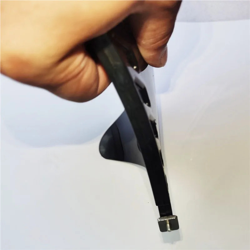 4.6 Inch Soft Flex Center with Screw White Water Fin For Air Sup Long Surfboard Iatable Paddle Board 250221