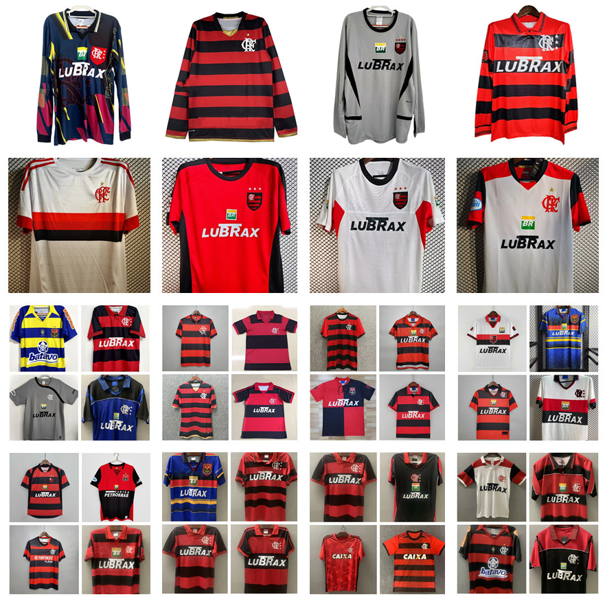 Retro flamengo ROMARIO ZICO soccer jerseys 1994 1995 1996 1997 1998 1999 2001 2003 2004 Vintage football shirts 79 82 88 90 94 95 96 97 98 99 00 01 02 03 04 07 08 09 long sleeve