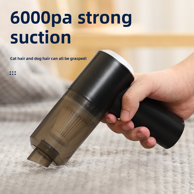 Portable wireless electric hair - sucking high - tech, exclusive mini all - in - one machine for pets, easily handles the hair cleaning of cats and do