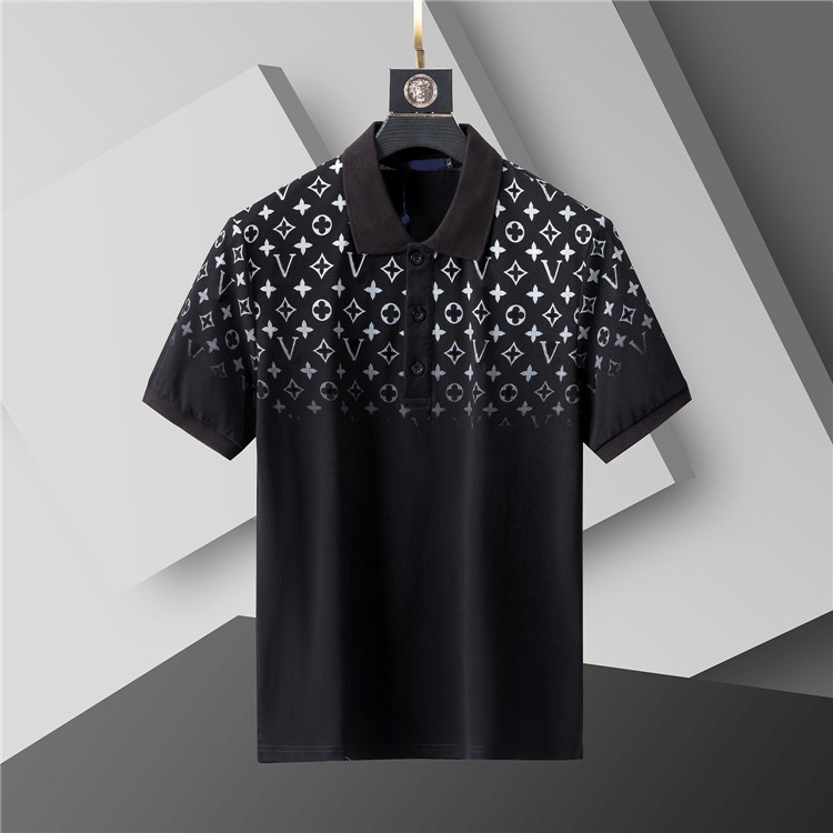 High Quality Spring Luxury Italy Men T-Shirt Designer Polos Shirts High Street Embroidery Printing Clothing Mens Brand Polo Graphic T-Shirt size M-3XL