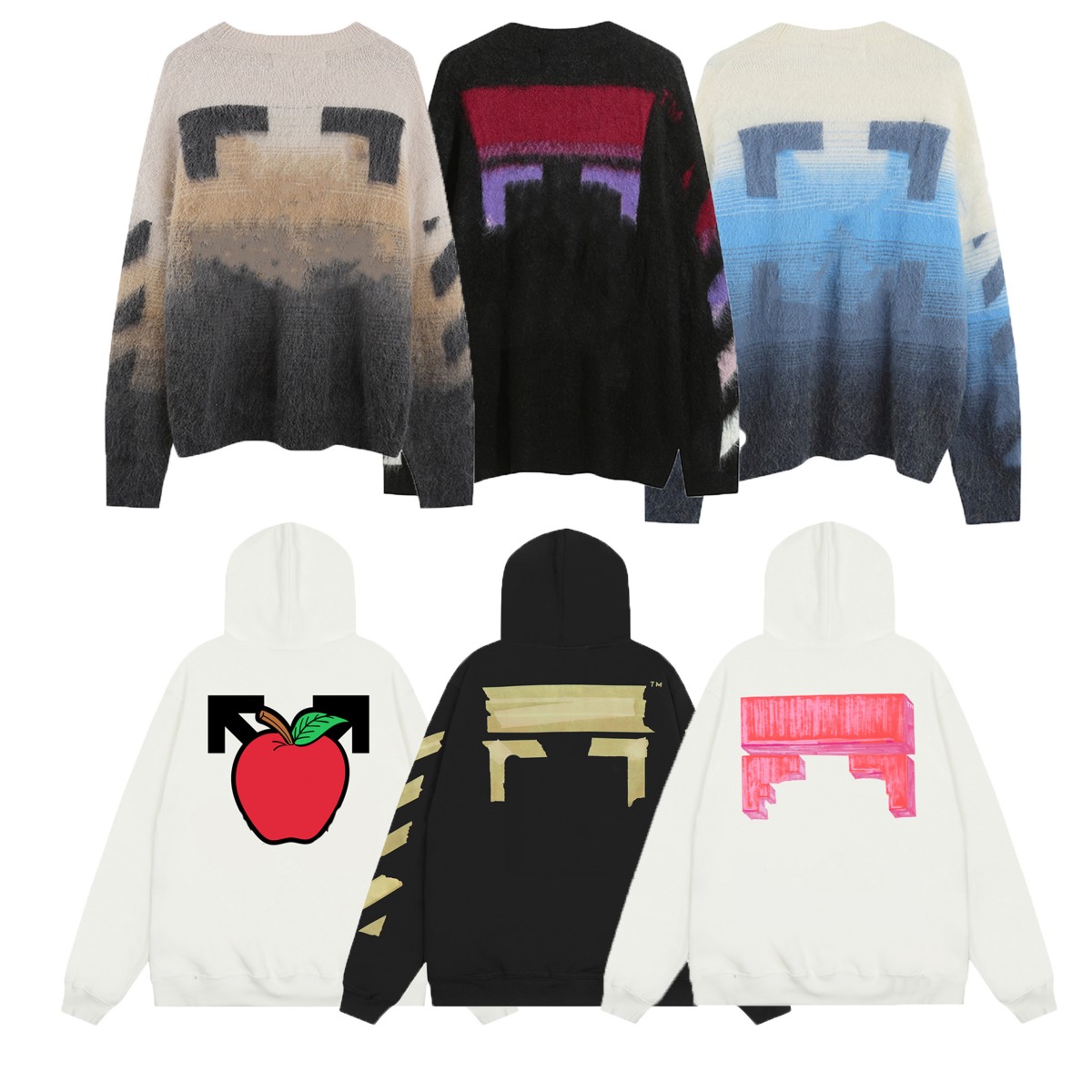 hoodies mens designer hoodie sudadera designer sweater women design monet style sweater top graffiti pure cotton high street trendy brand autumn mens and womens