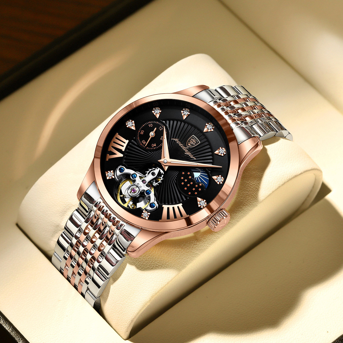 Precioustime 42Mm Man Simplelen In Acciaio Inossidabile Sportivo Classico Orolo…