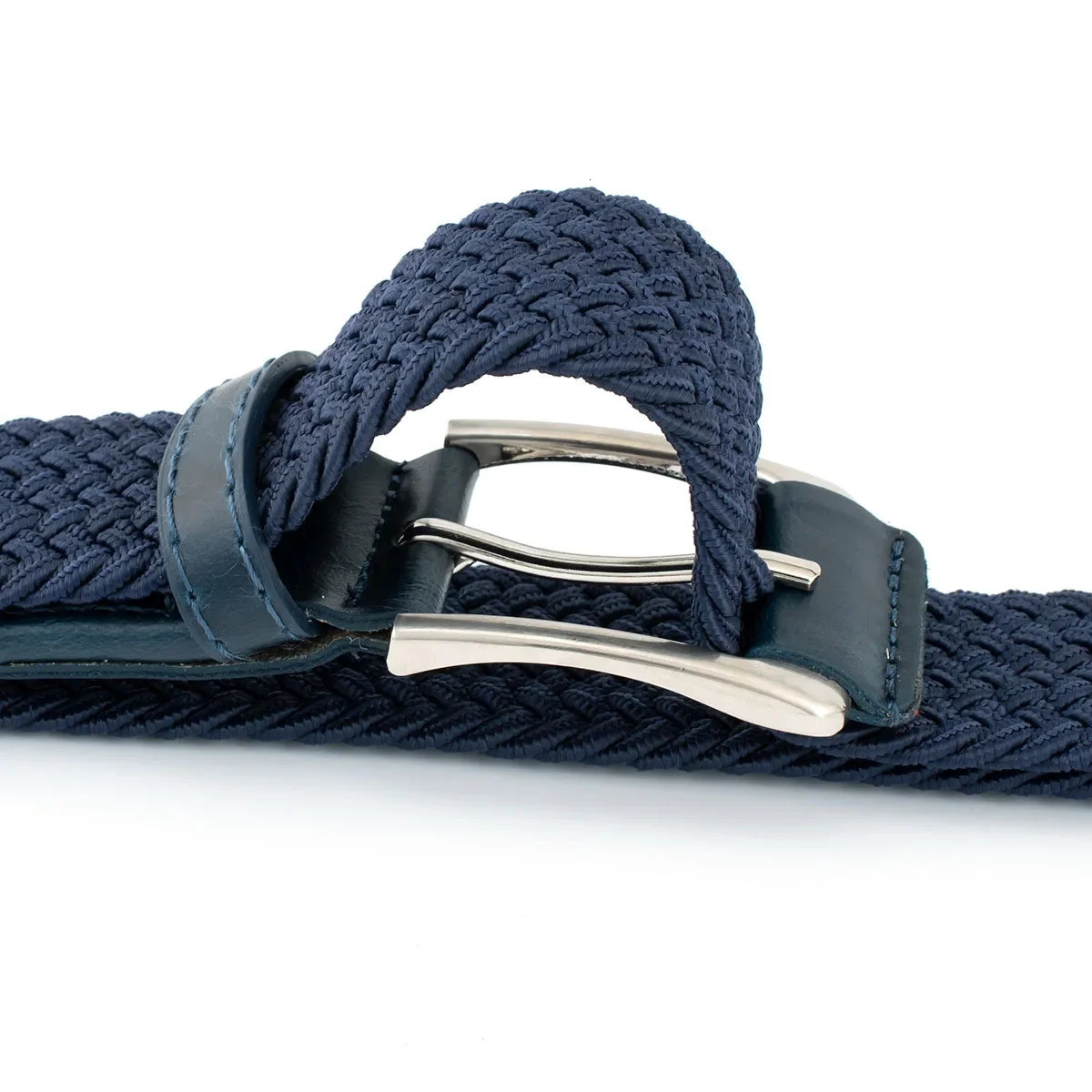 Stretch Woven Breathable Alloy Pin Buckle Belt for Men Women High Quality Casual Jeans Golf Canvas Multifunctional Outdoor 250213
