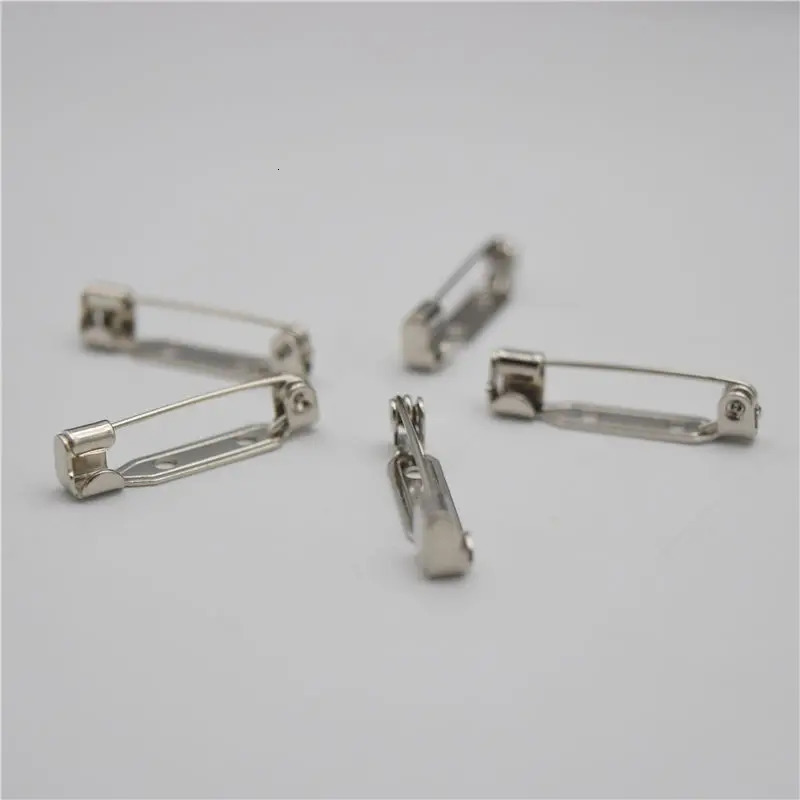 500pcs 2.4cm high-quality and safe brooch back pole badge holder brooch DIY jewelry search 250217