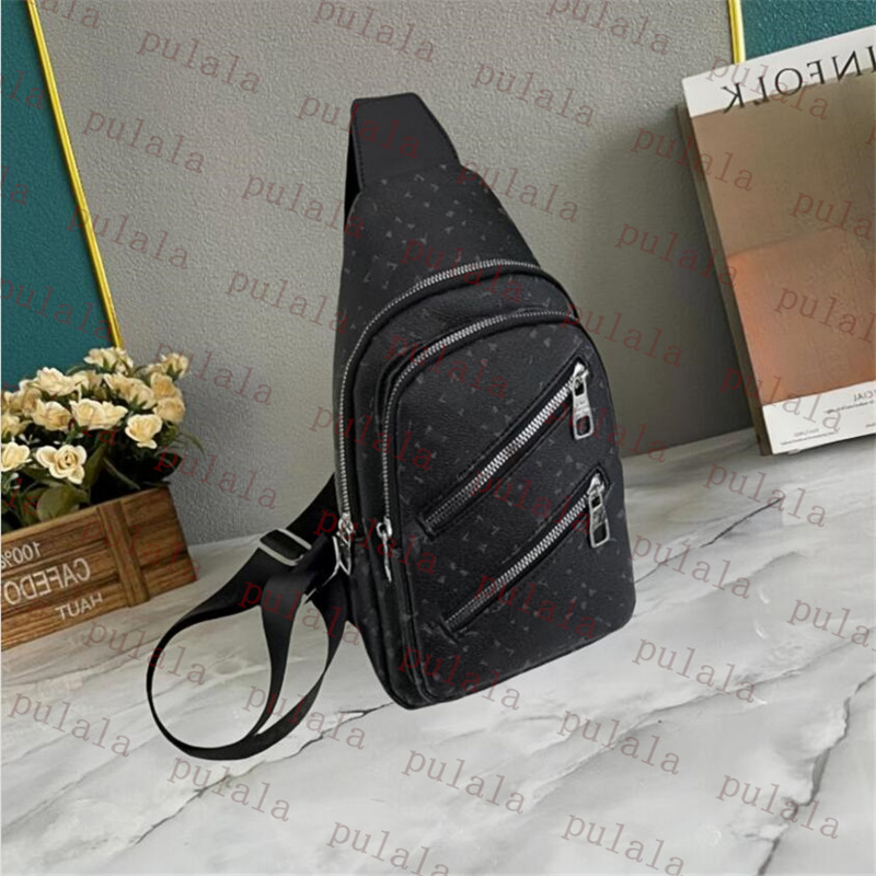 Top Quality Men's designer chest bag soft leather Avenue Sling Bag perfect craftsmanship Old Flower Travel Cross body chest pack Fashion Men Women Hobo Shoulder Bag