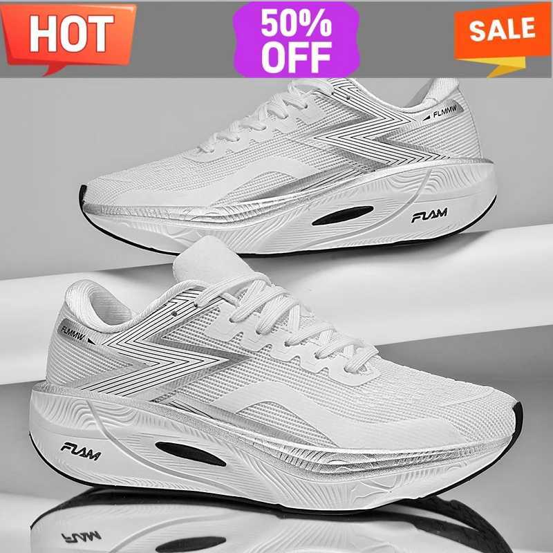 Air hot Cushion Running Sports Shoes Men Casual Marathon Carbon Plate trght Wens Cfortable Athletic Nonskid Tenis Sneakers Z250311