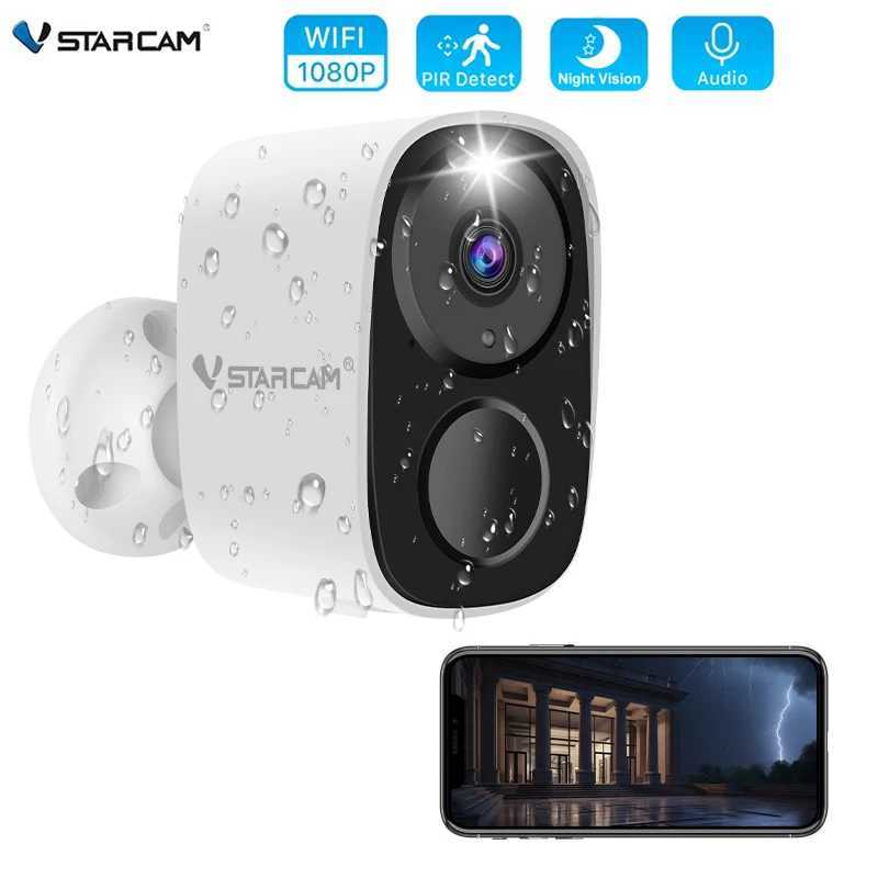 Wireless Wifi Camera CCTV Security Camera Outdoor Fl HD 1080P IP Camera With 5000mAh Battery Solar Powered Security Cameras Z250222